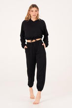 Load image into Gallery viewer, ONZIE - VARSITY SWEATPANT - BLACK FLEECE