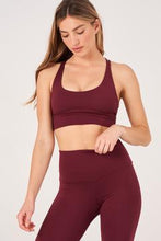 Load image into Gallery viewer, ONZIE - LUXE BRA - RED WINE