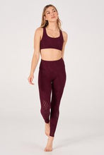 Load image into Gallery viewer, ONZIE - LUXE LEGGING - RED WINE