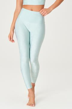 onzie Jacquard Midi Legging in Glacier