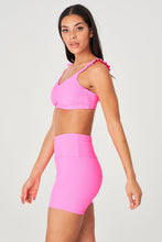 Load image into Gallery viewer, Onzie - LE FEMME BRA - NEON PINK RIB
